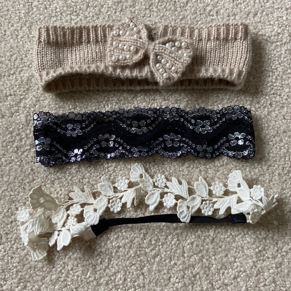 3 headbands